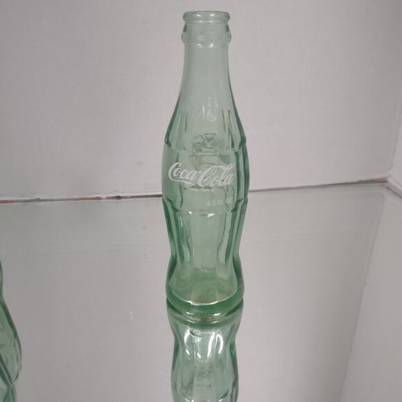 Vintage Green Glass Coca-Cola Coke bottle 6.5 FL oz - Picture 6 of 7